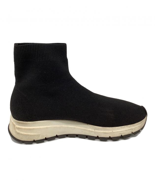 d*t様 PRADA ブラック ショートブーツ 中古・古着通販】PRADA (プラダ) ショートブーツ ブラック サイズ:36