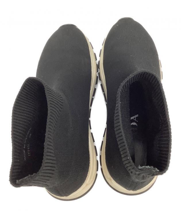 中古・古着通販】PRADA (プラダ) ショートブーツ ブラック サイズ:36