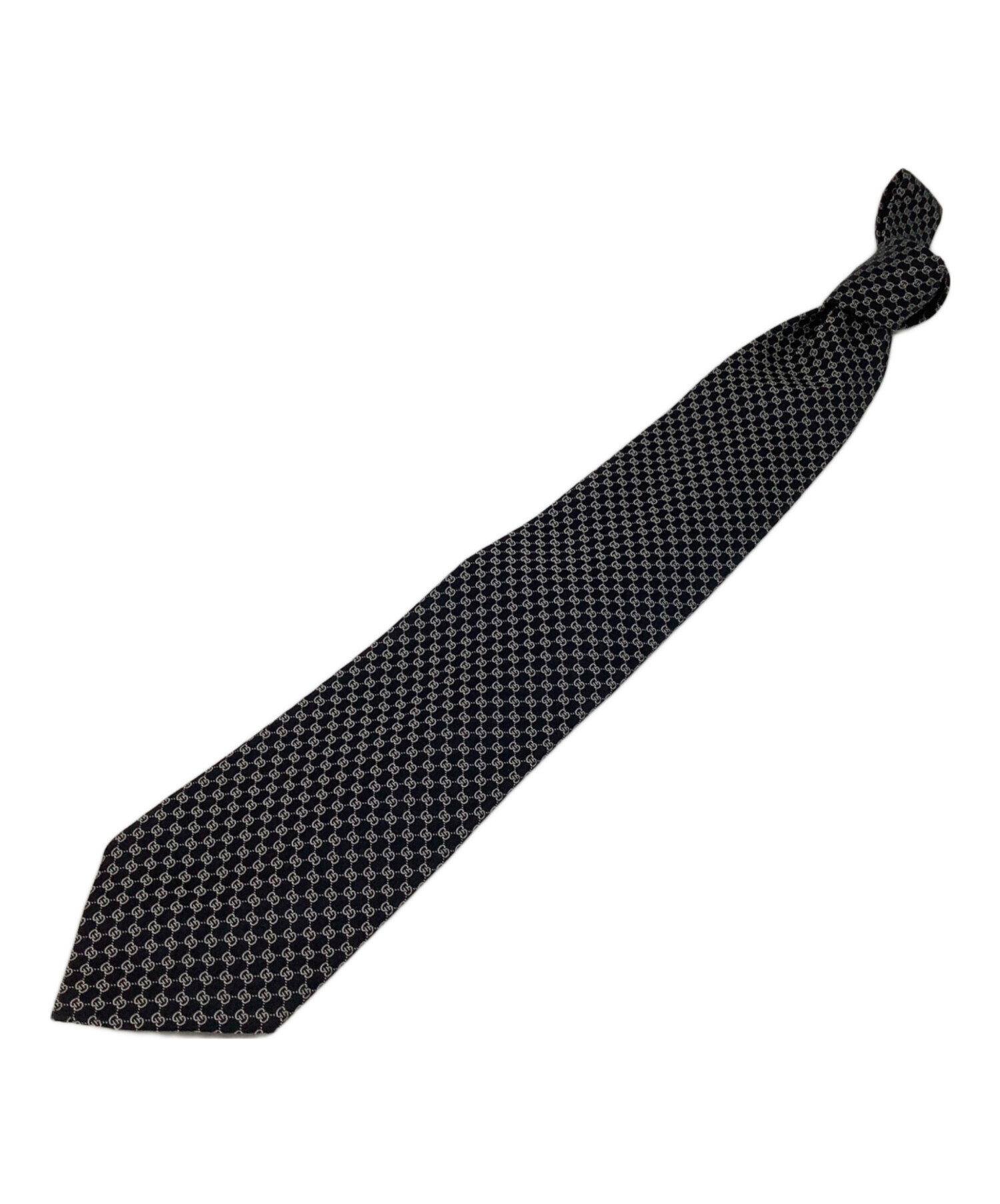 中古・古着通販】GUCCI (グッチ) ネクタイ ブラック サイズ