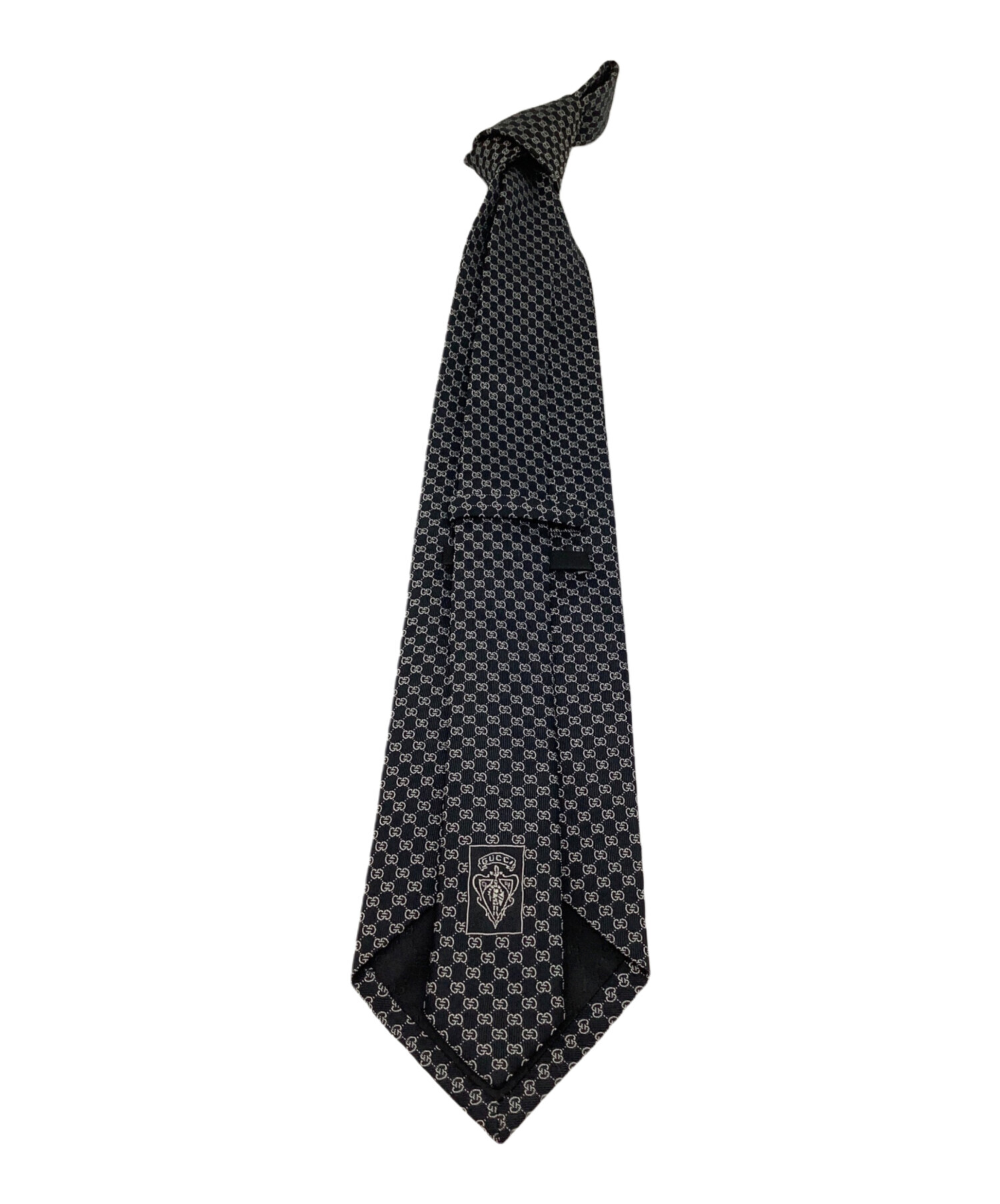 中古・古着通販】GUCCI (グッチ) ネクタイ ブラック サイズ