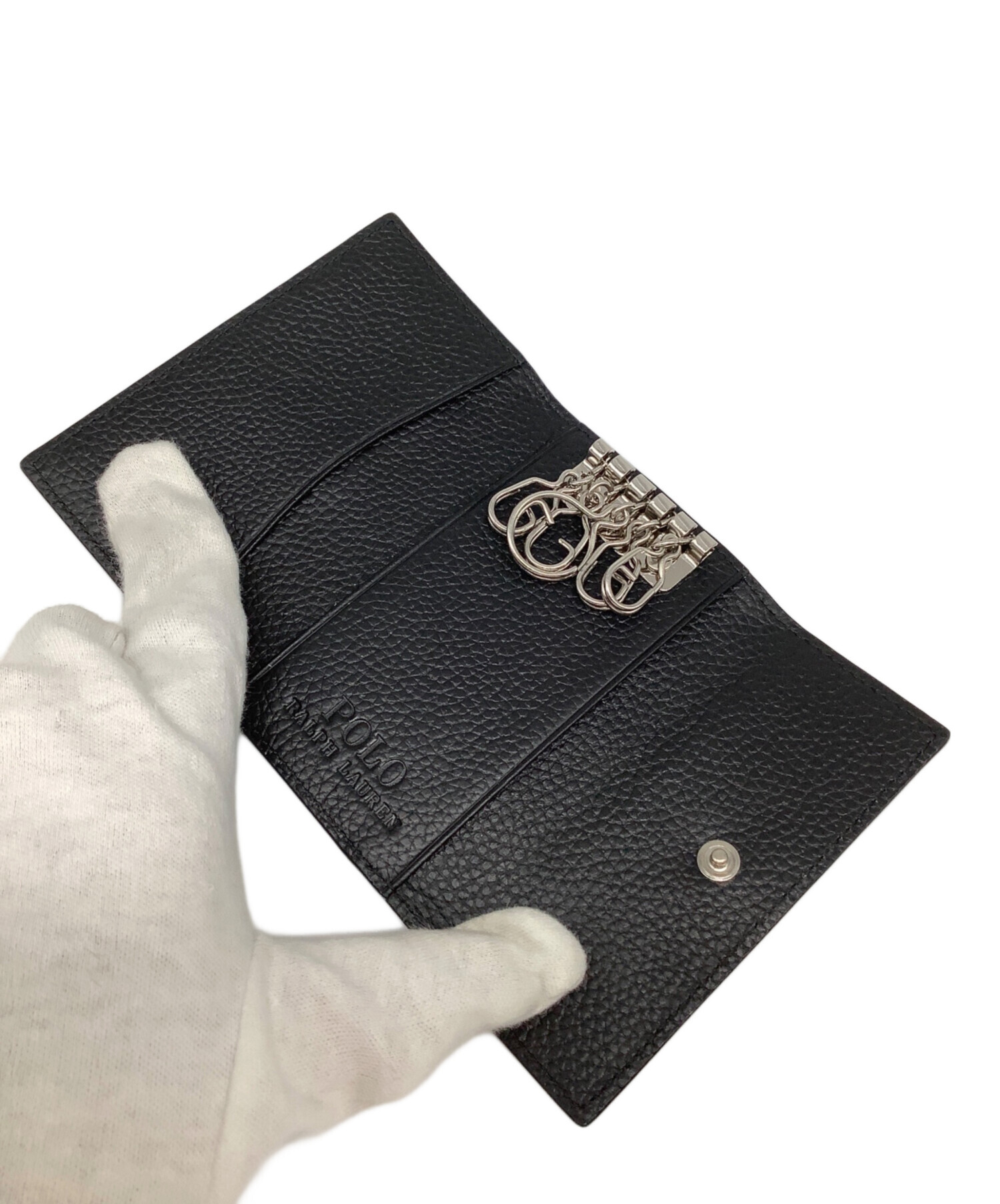 【未使用】ラルフローレン　キーケース　箱入り　5連キーケース 中古・古着通販】POLO RALPH LAUREN (ポロ・ラルフローレン) 5連キー