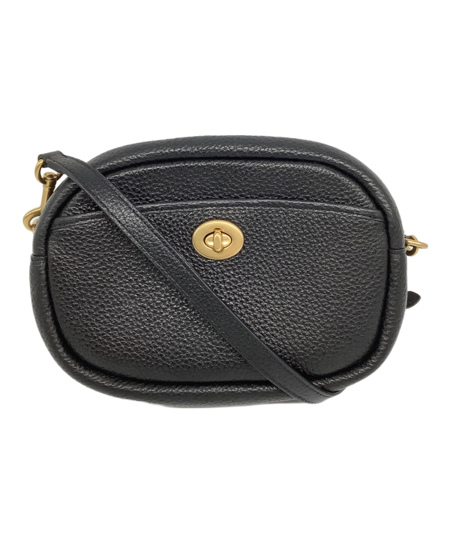 【未使用】COACH コーチショルダーバッグ 中古・古着通販】COACH (コーチ) ショルダーバッグ ブラック｜ブランド