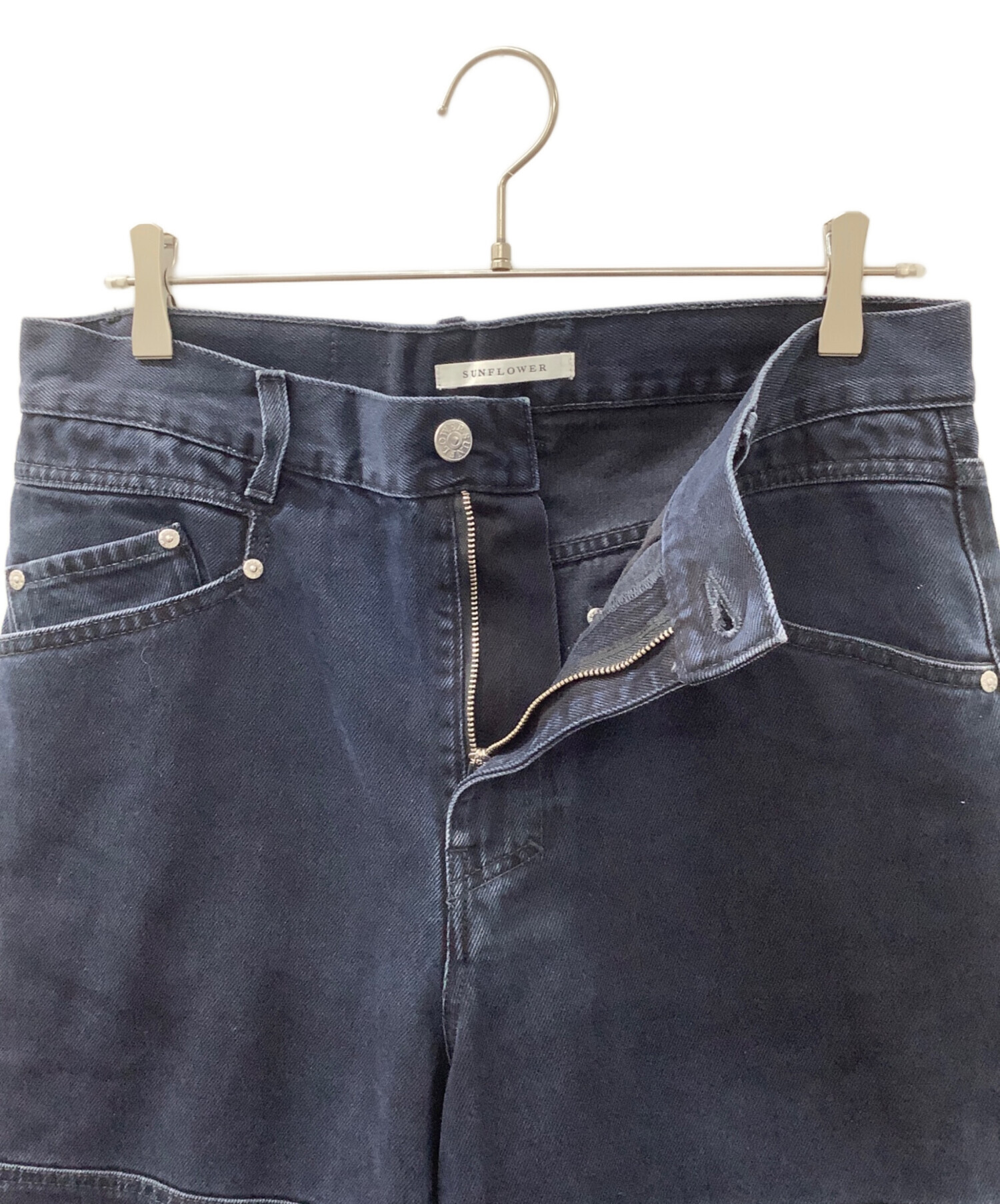 中古・古着通販】SUNFLOWER (サンフラワー) FLARE WORK ネイビー 