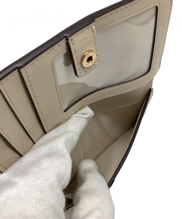 【新品・未使用品】ケイトスペード　財布　ベージュ　バイカラー 中古・古着通販】Kate Spade (ケイトスペード) フラワー スモール
