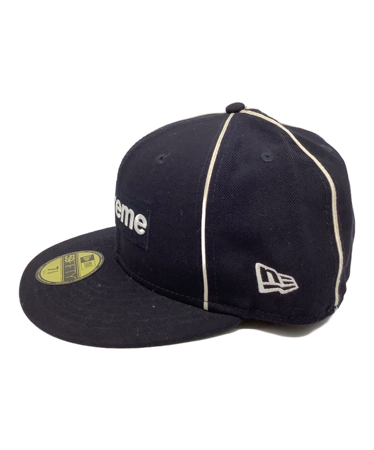 中古・古着通販】New Era (ニューエラ) SUPREME (シュプリーム シュプリーム限定キャップサイズ: 7 3/8 (58.7cm)