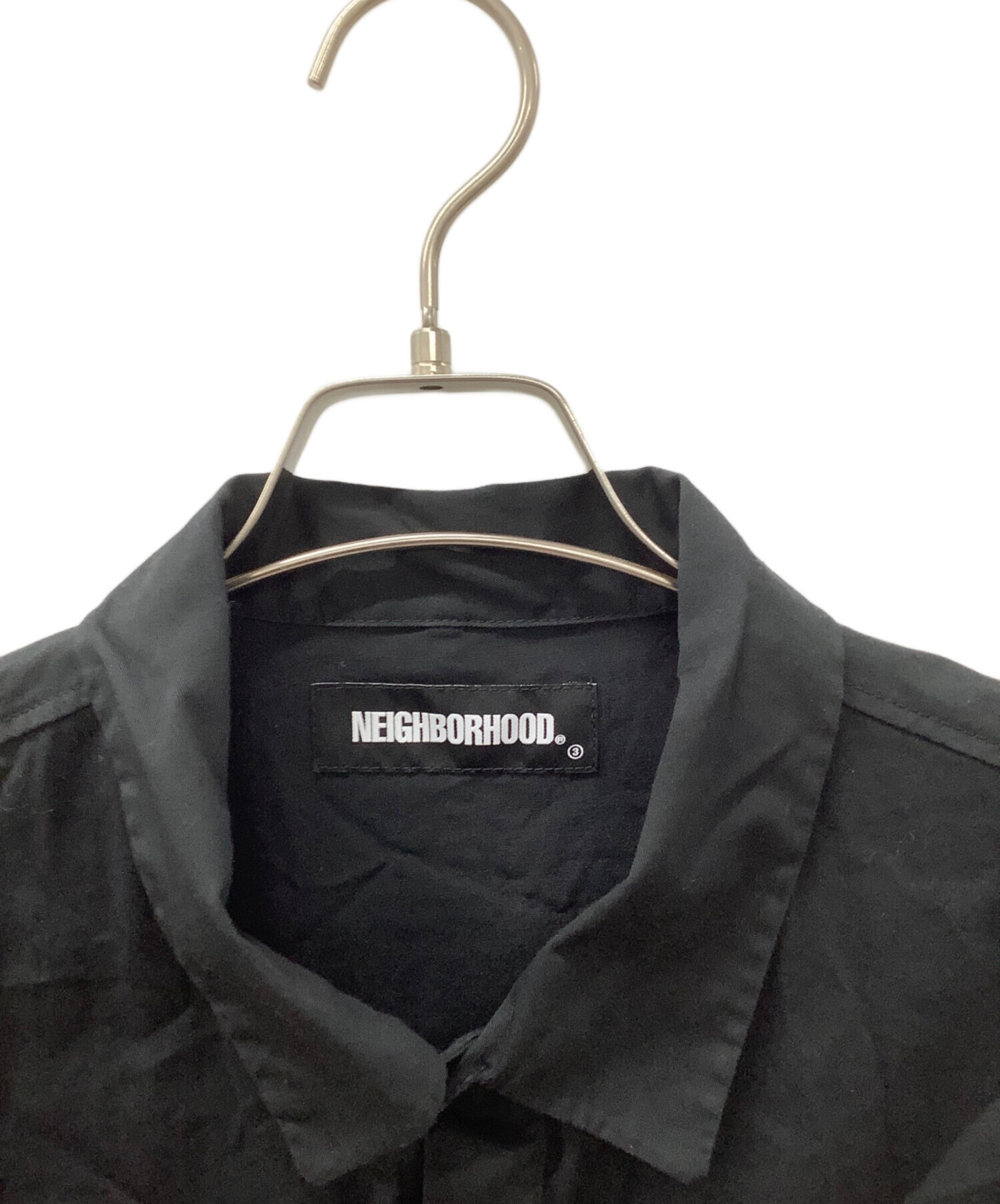 中古・古着通販】NEIGHBORHOOD (ネイバーフッド) 長袖シャツ ブラック