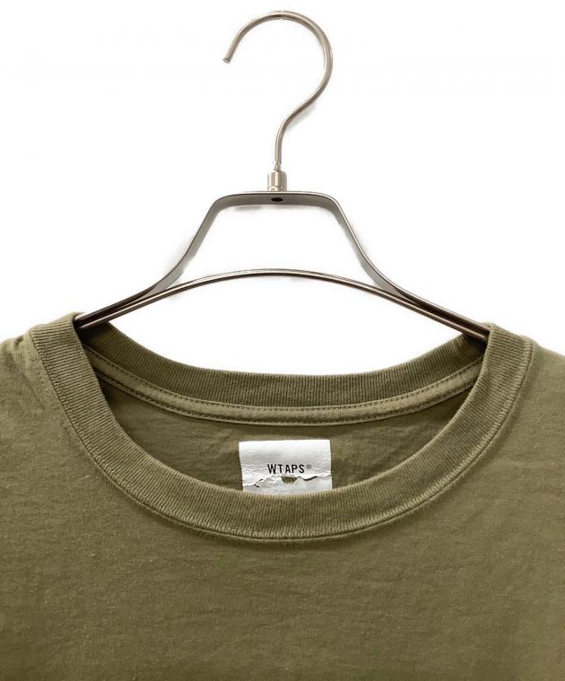 中古・古着通販】WTAPS (ダブルタップス) 半袖カットソー オリーブ