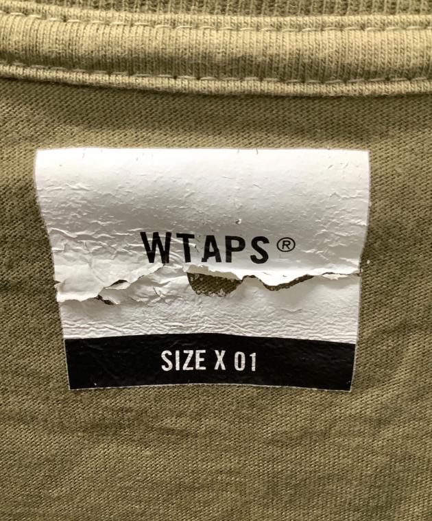 中古・古着通販】WTAPS (ダブルタップス) 半袖カットソー オリーブ