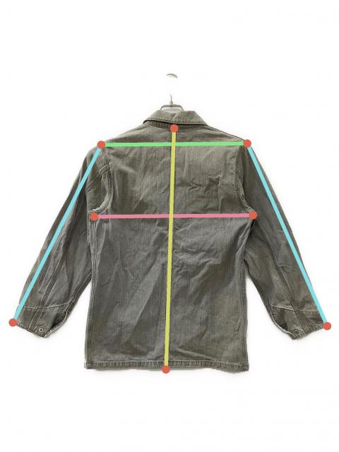 中古・古着通販】CarHartt (カーハート) デニムジャケット グレー