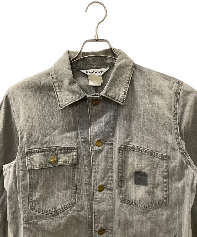 中古・古着通販】CarHartt (カーハート) デニムジャケット グレー