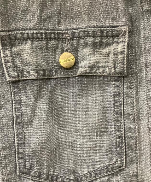 中古・古着通販】CarHartt (カーハート) デニムジャケット グレー