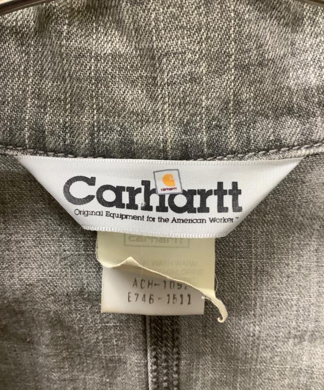 中古・古着通販】CarHartt (カーハート) デニムジャケット グレー