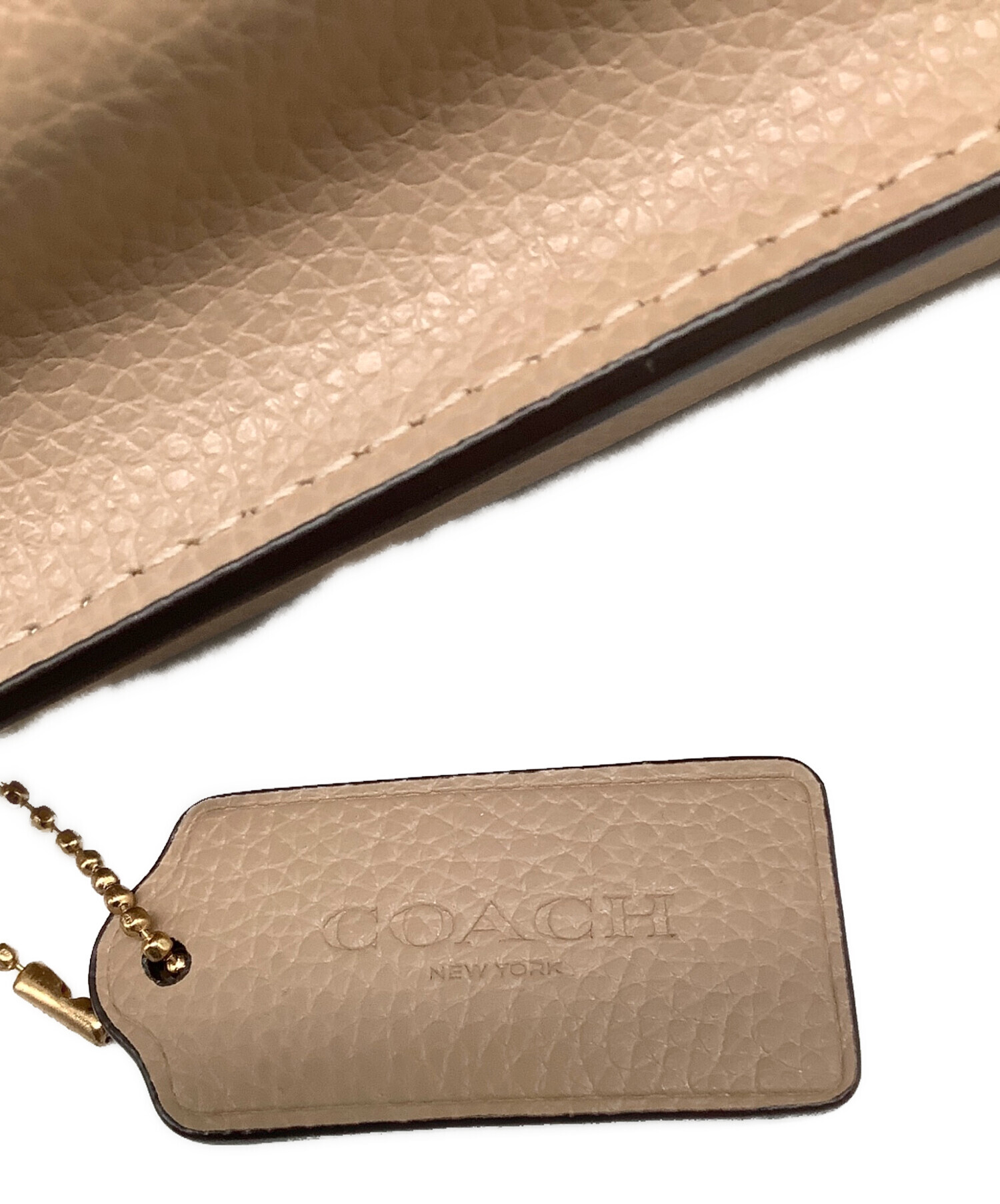 中古・古着通販】COACH (コーチ) モーリーバケット アイボリー