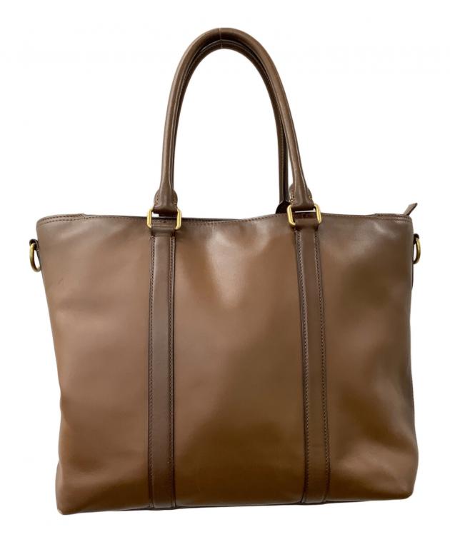 中古・古着通販】COACH (コーチ) メトロポリタン トート ブラウン
