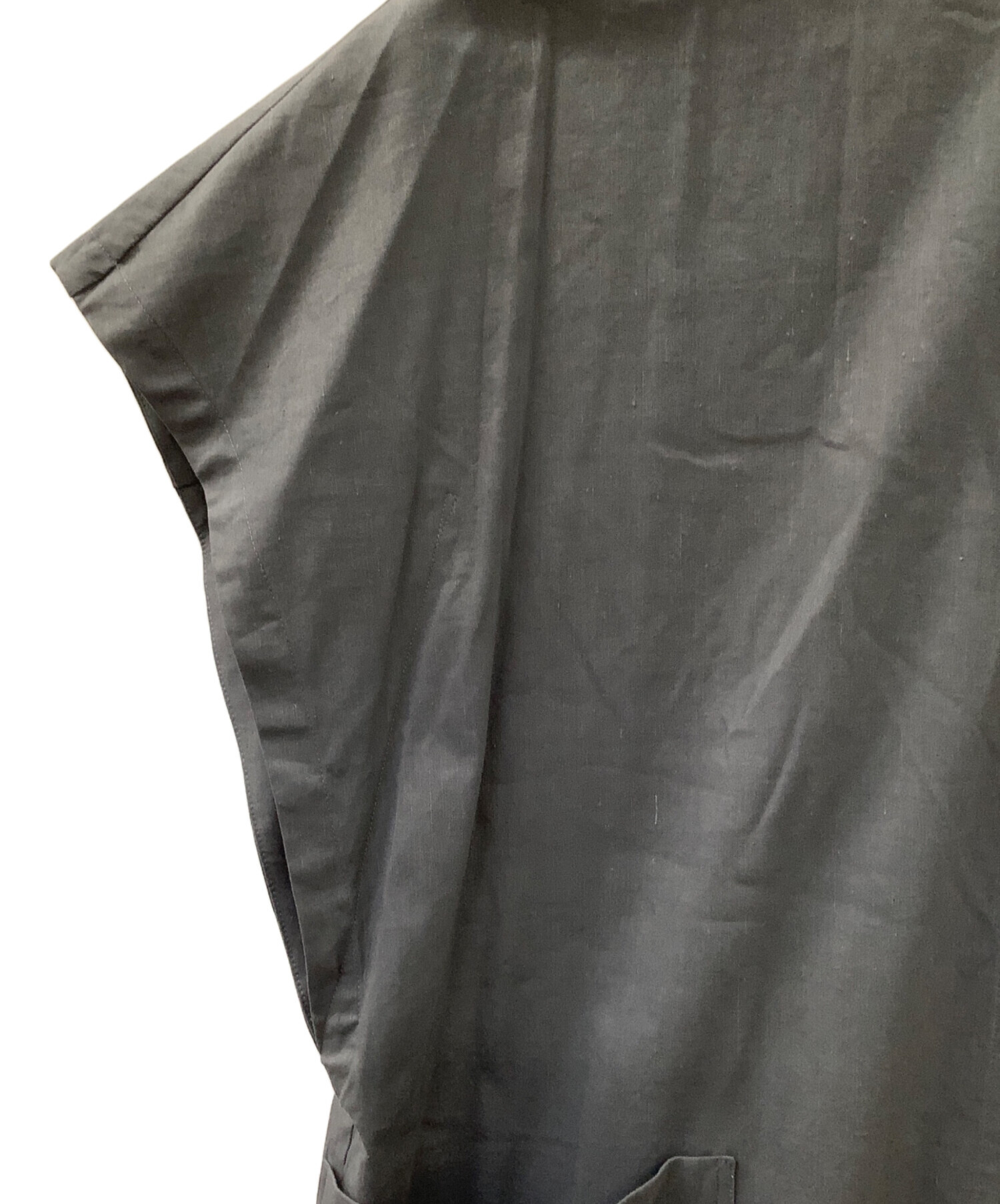 【美品】PREMISE theory luxe ノースリーブカットソー 38 黒 Theory luxe - theory luxe Sycamore ノースリーブブラウス ANN 黒 38
