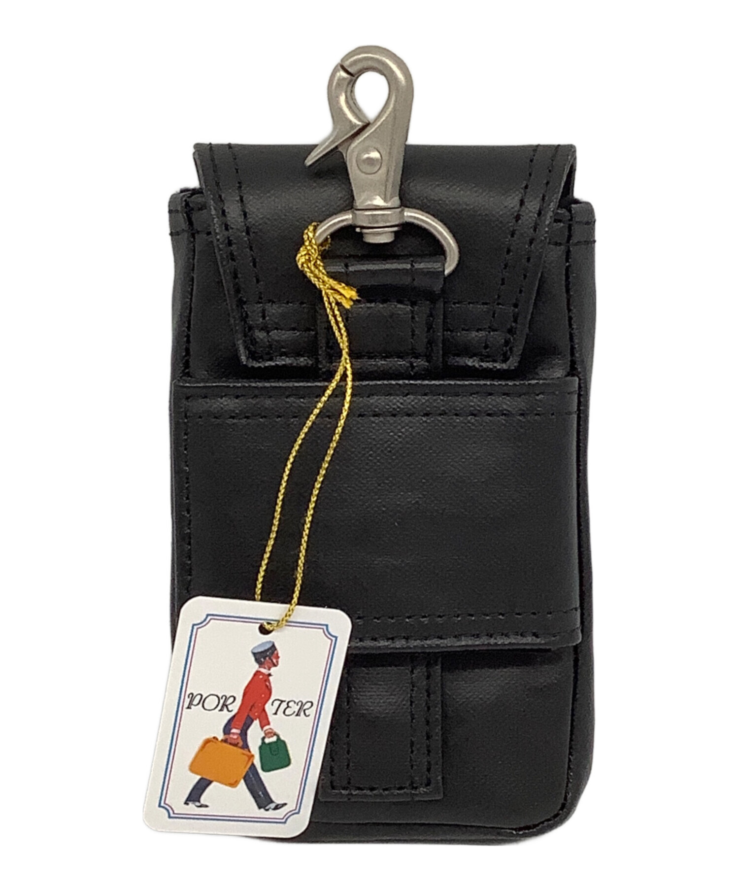 中古・古着通販】PORTER (ポーター) フリースタイルポーチ ブラック