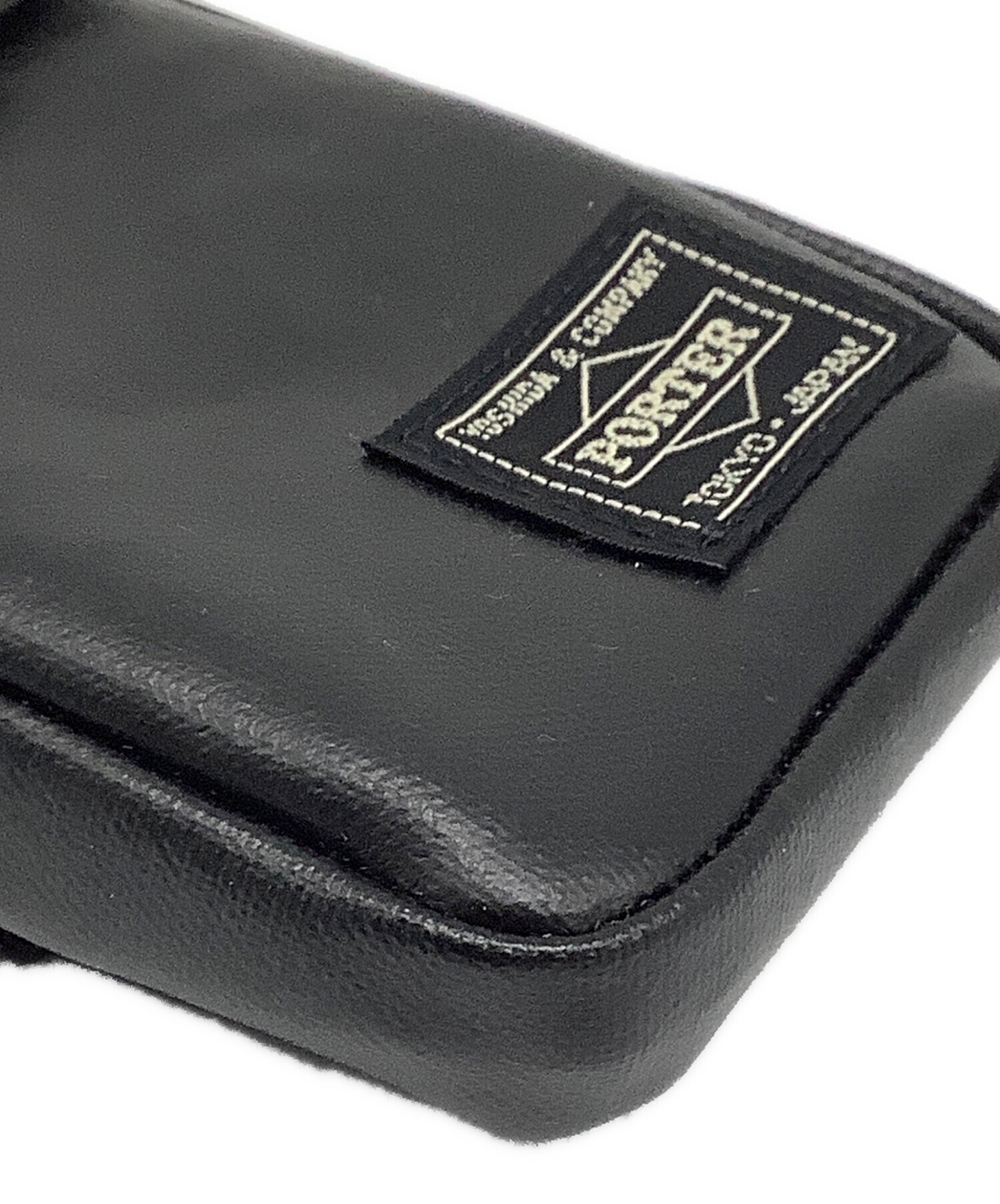 中古・古着通販】PORTER (ポーター) フリースタイルポーチ ブラック