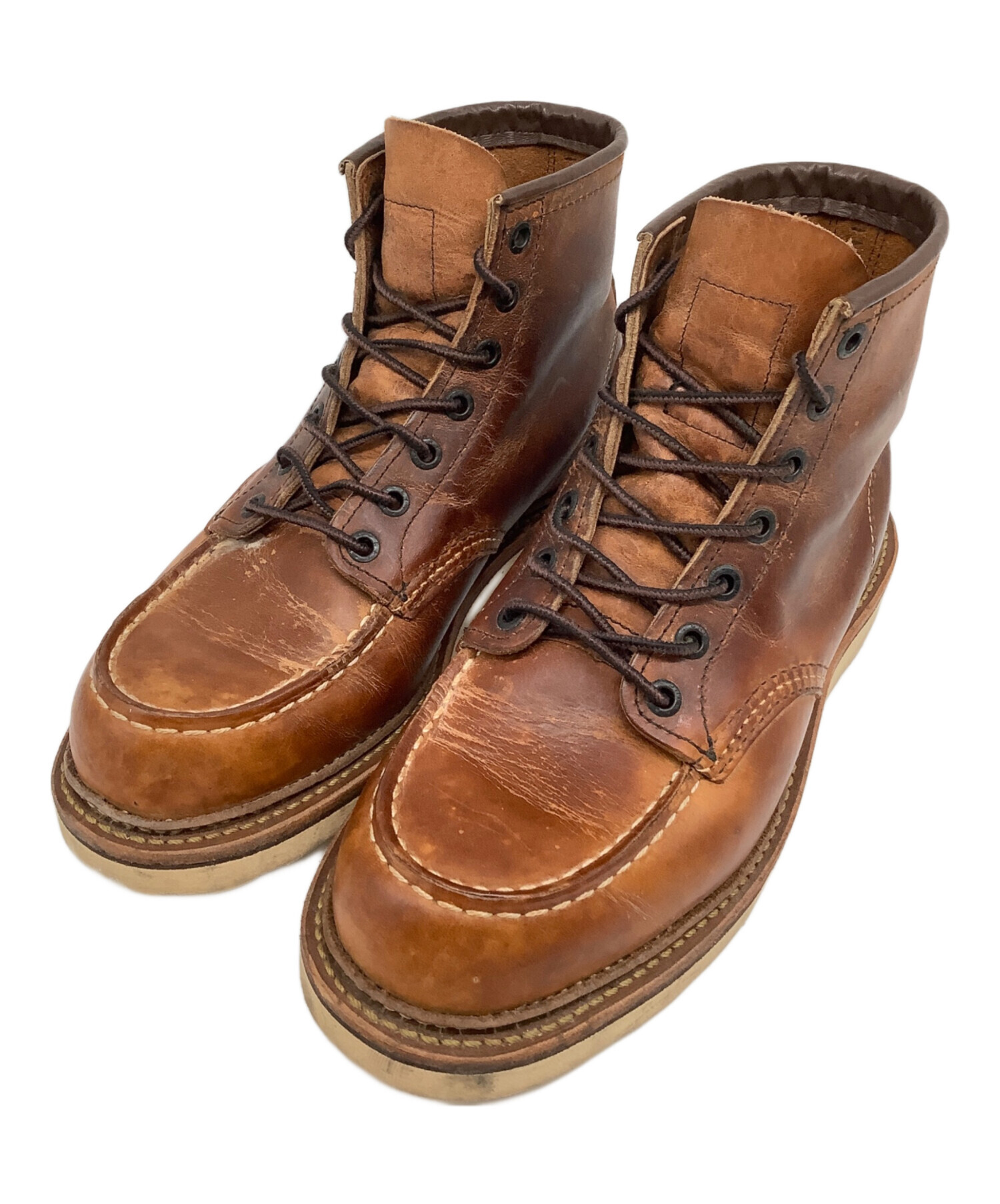 中古・古着通販】RED WING (レッドウィング) ショートブーツ ブラウン 