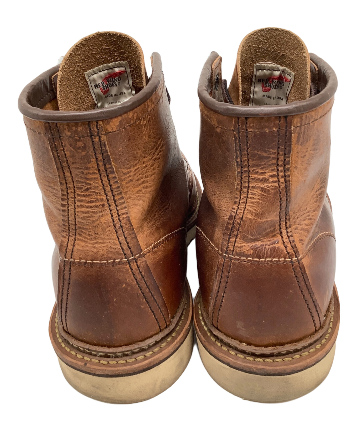 中古・古着通販】RED WING (レッドウィング) ショートブーツ ブラウン 