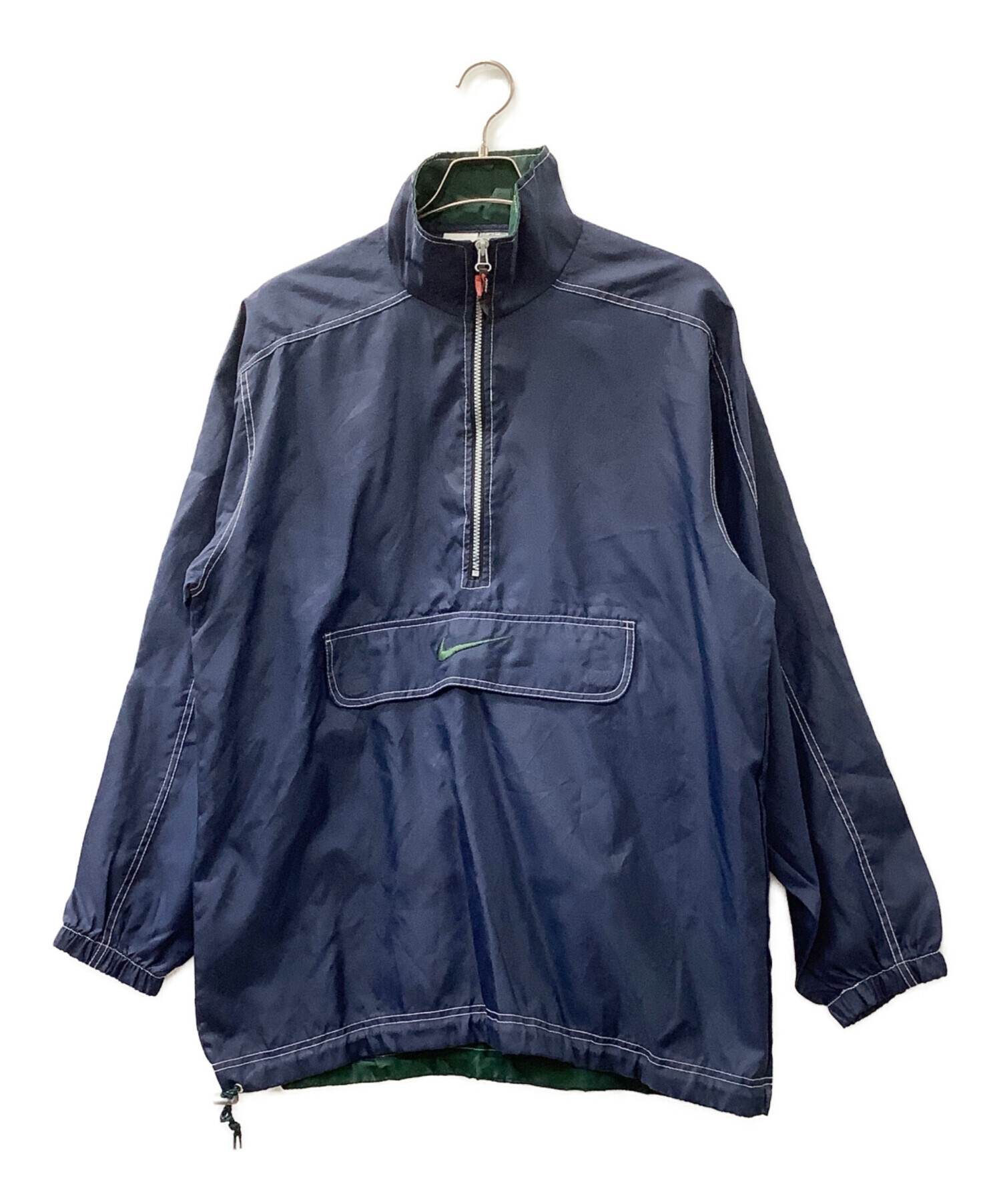 中古・古着通販】NIKE (ナイキ) アノラックパーカー ネイビー サイズ:L 