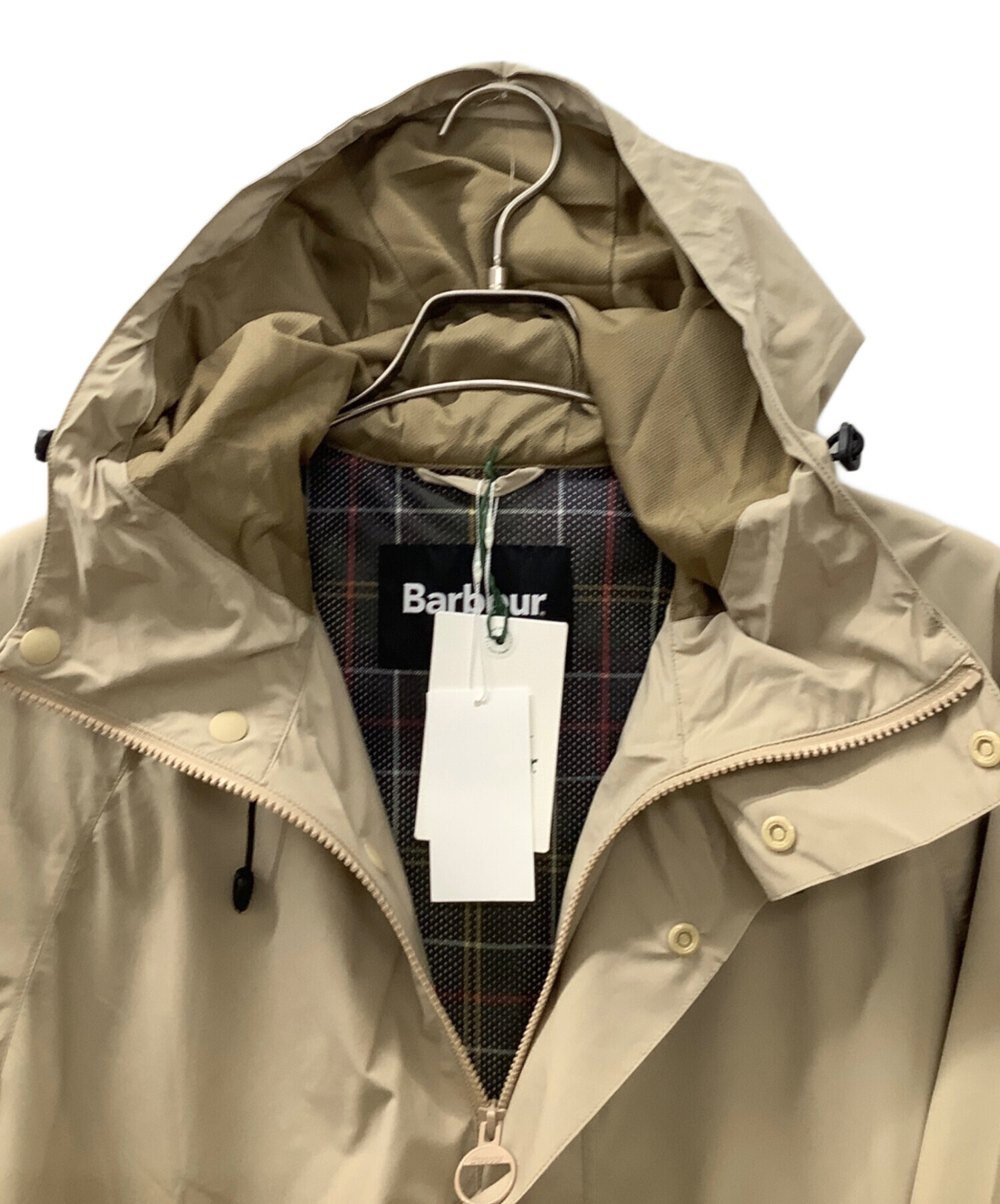 中古・古着通販】Barbour (バブアー) レインフードコート ベージュ