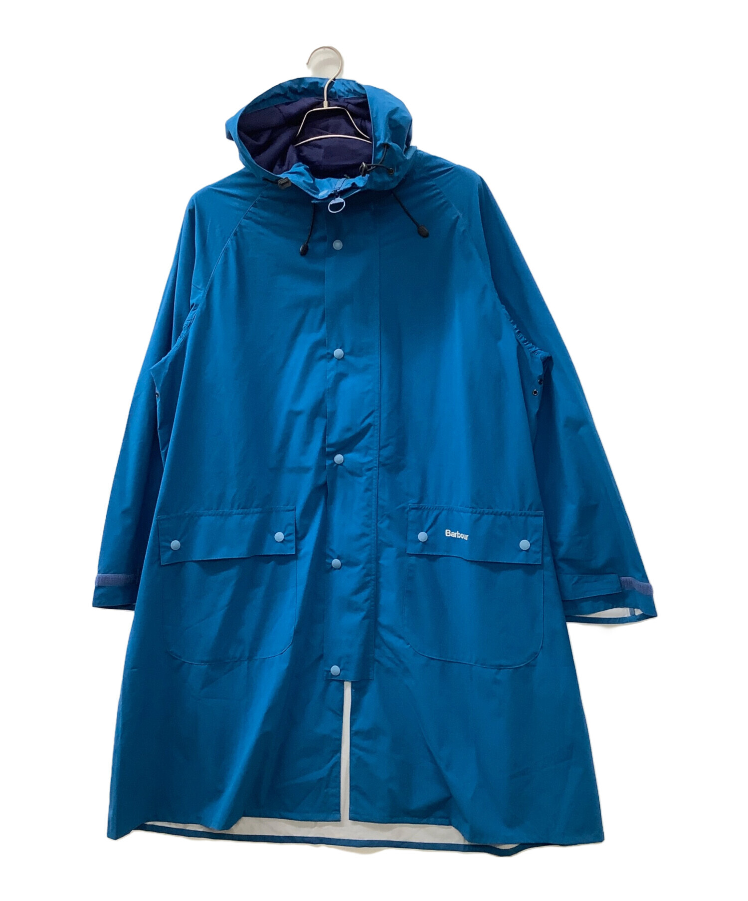 中古・古着通販】Barbour (バブアー) レインコート ブルー サイズ:L 未