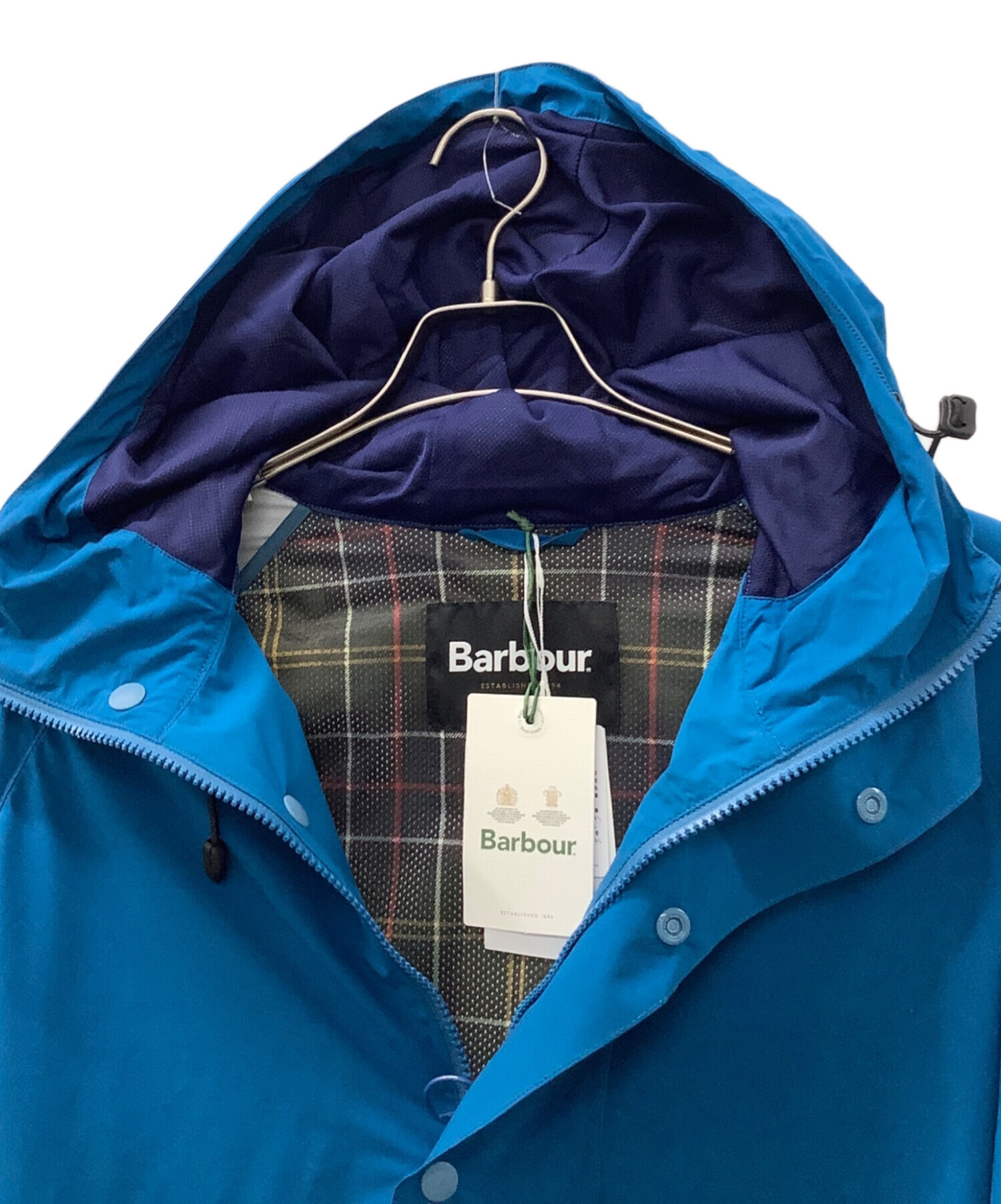 中古・古着通販】Barbour (バブアー) レインコート ブルー サイズ:L 未