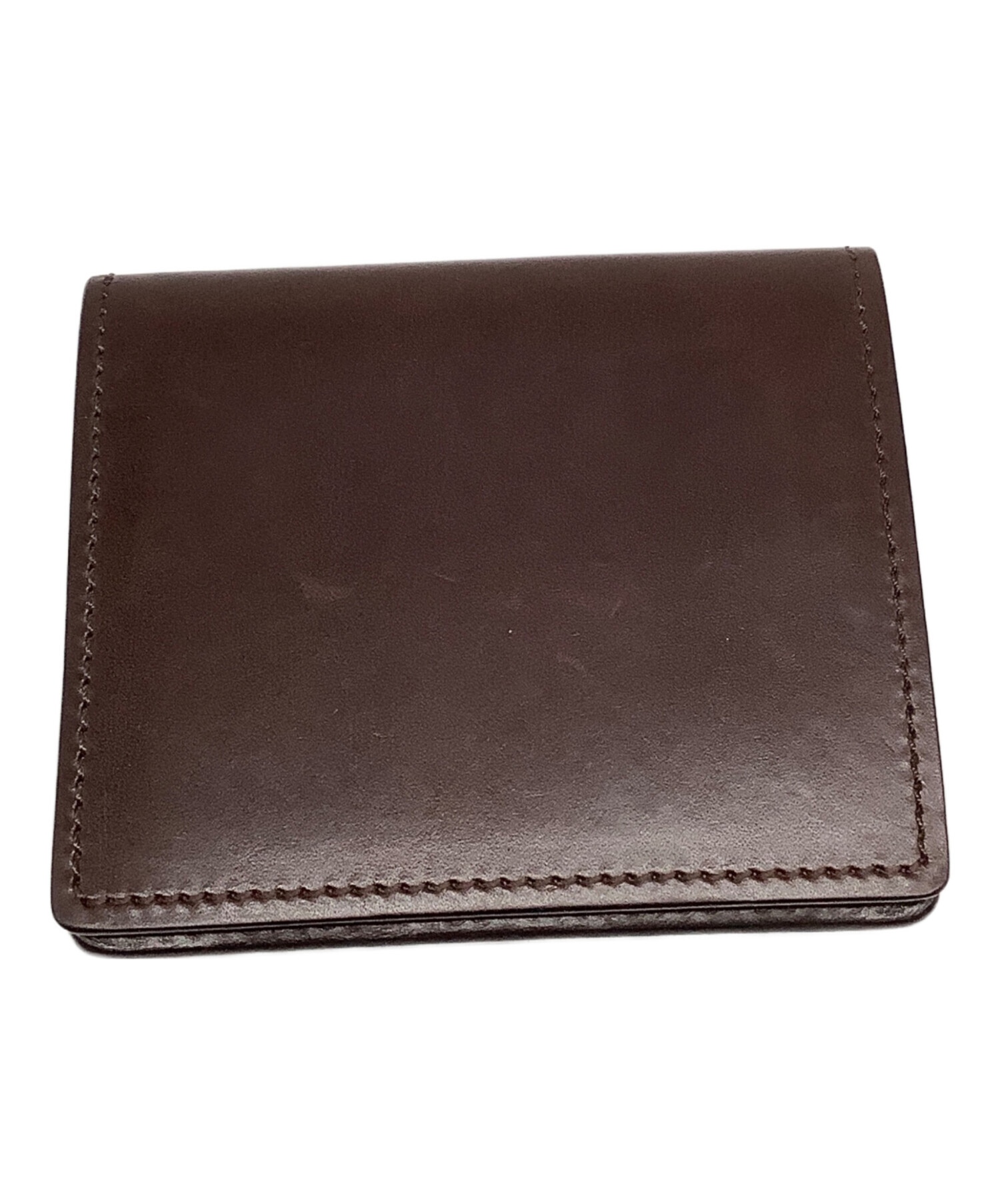中古・古着通販】WILDSWANS (ワイルドスワンズ) 2つ折り財布 ブラウン 