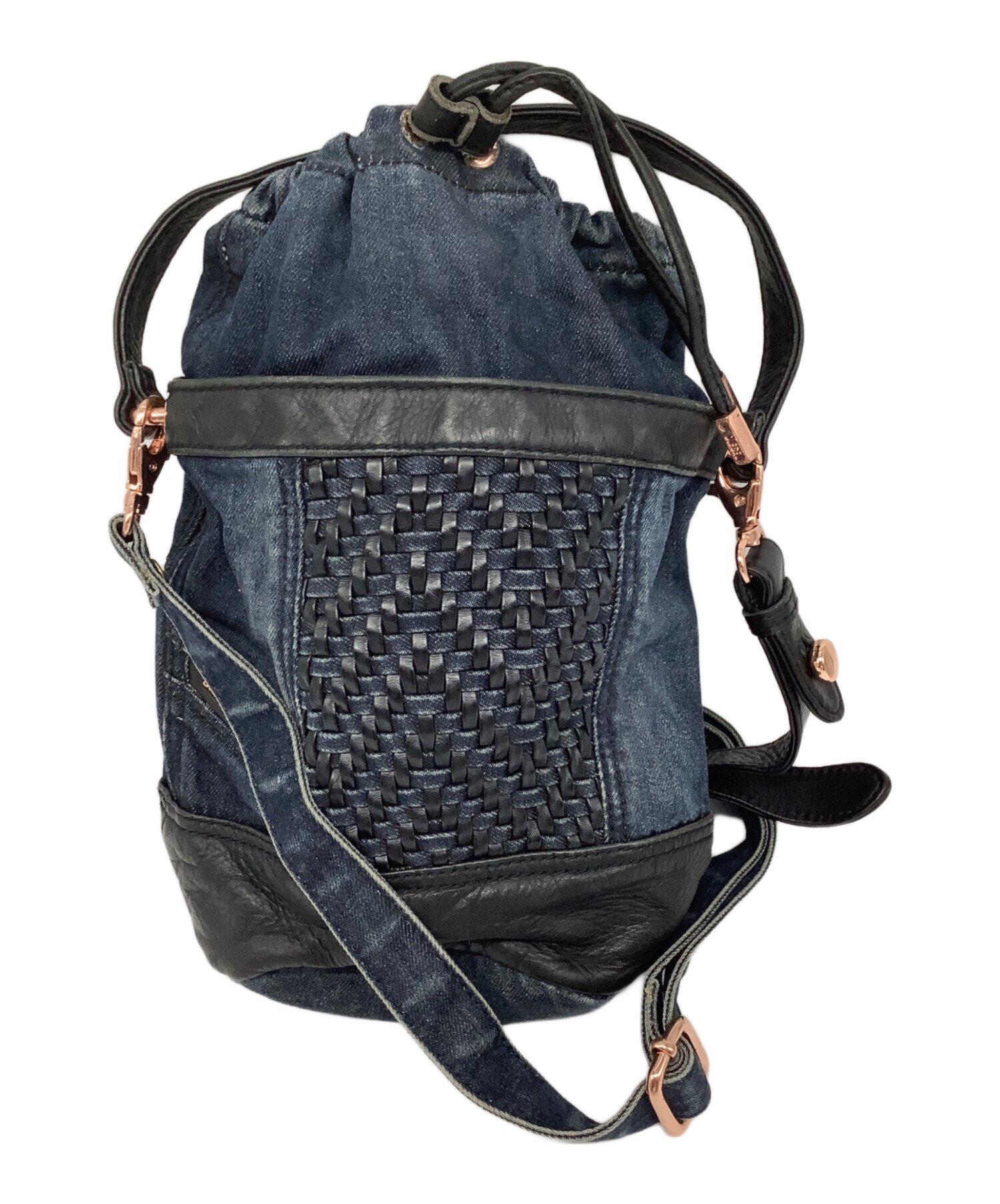 中古・古着通販】DIESEL (ディーゼル) 巾着ショルダーバッグ 