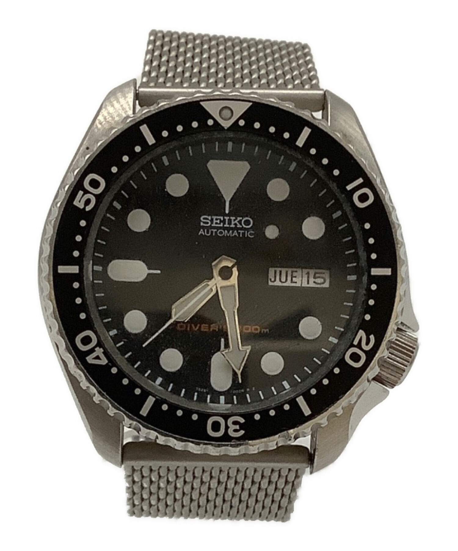 SEIKO セイコー ダイバー ブラックボーイ ブラック文字盤 自動巻き 中古品 中古・古着通販】SEIKO (セイコー) ブラックボーイ ブラック｜ブランド