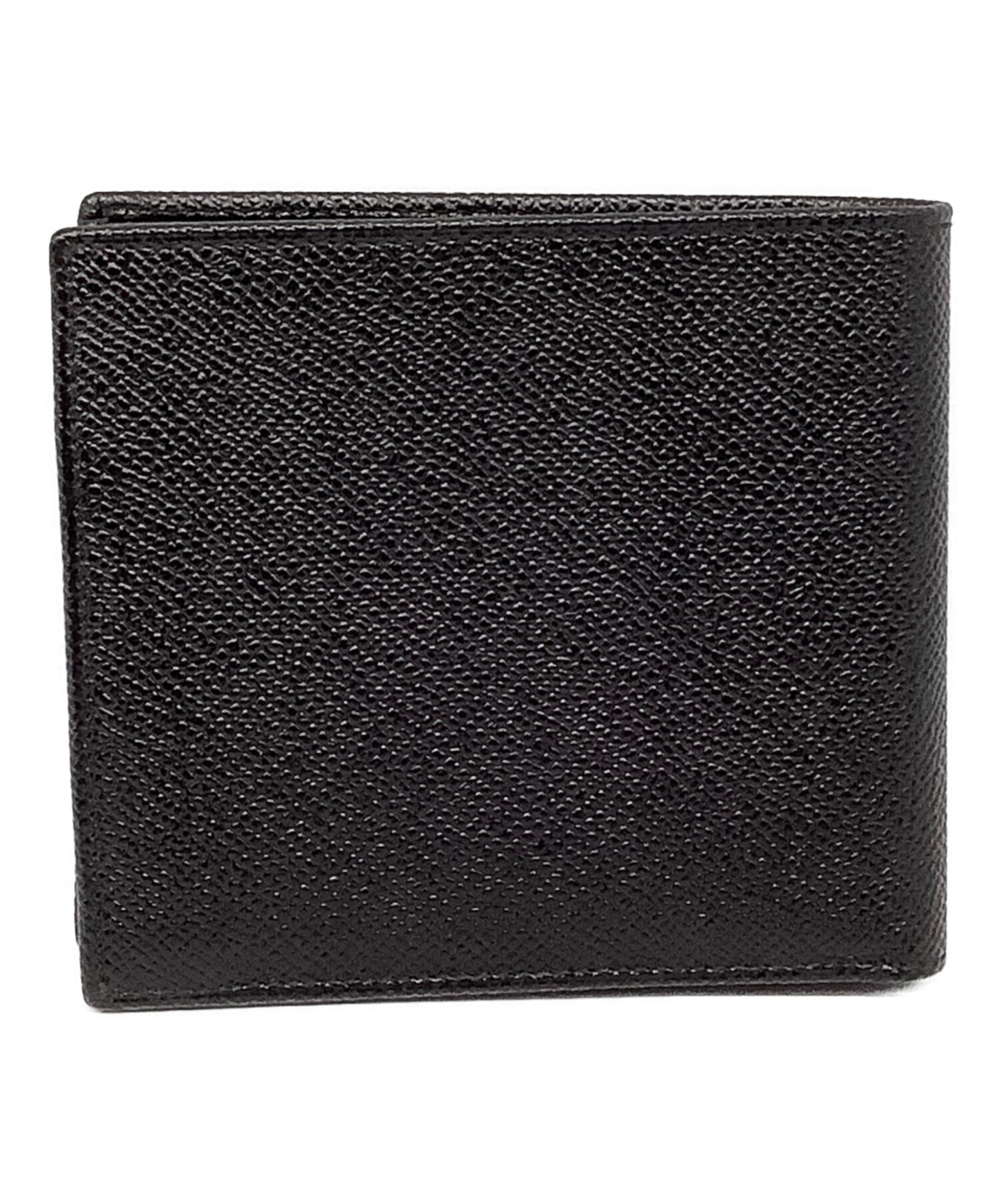 中古・古着通販】BVLGARI (ブルガリ) 2つ折り財布 ブラック｜ブランド