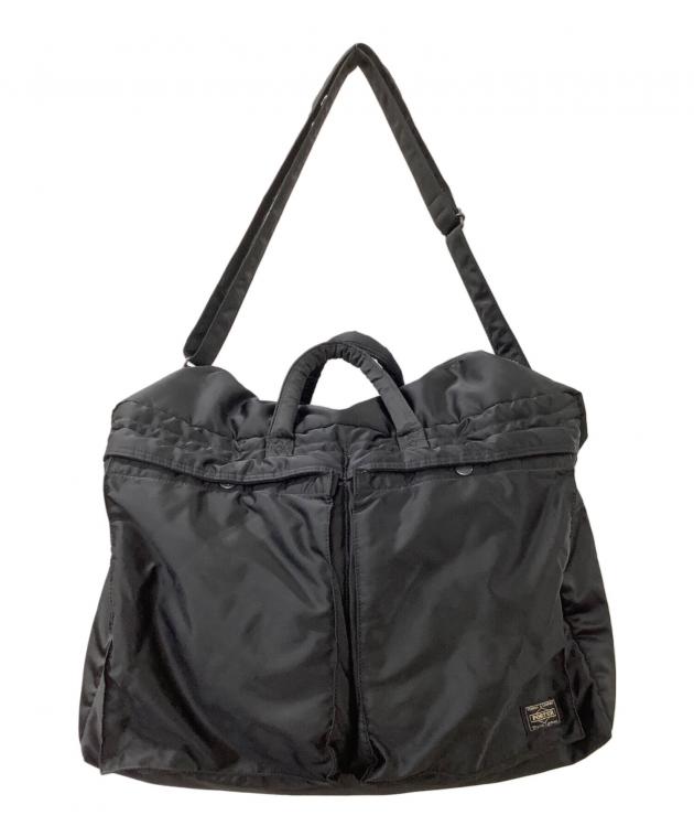 【未使用級】廃盤 ポーター タンカー 2way ボストンバッグ 黒 S 中古・古着通販】PORTER (ポーター) タンカー 2WAY BOSTON BAG(S