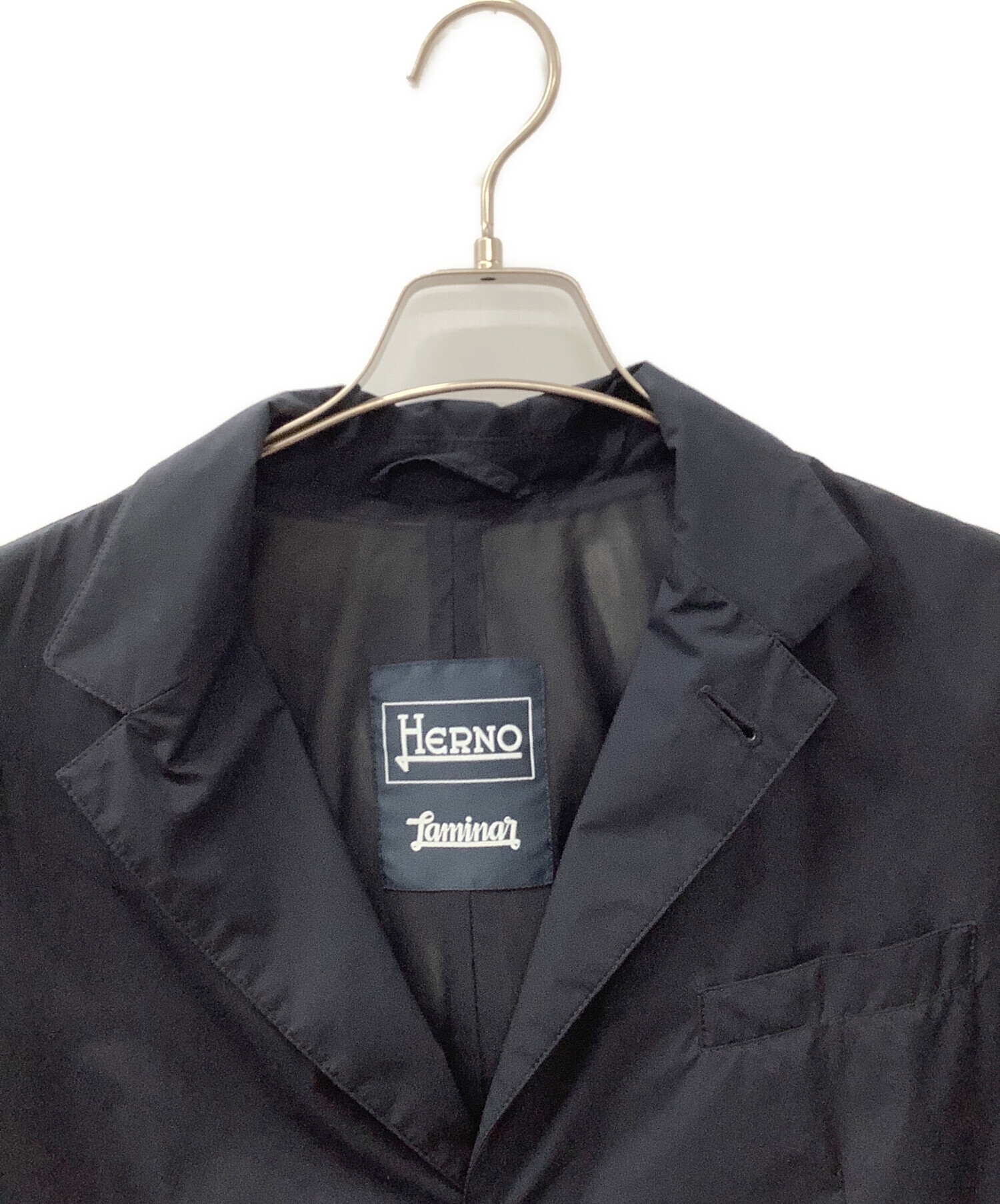 中古・古着通販】HERNO (ヘルノ) LAMINAR ネイビー サイズ:48