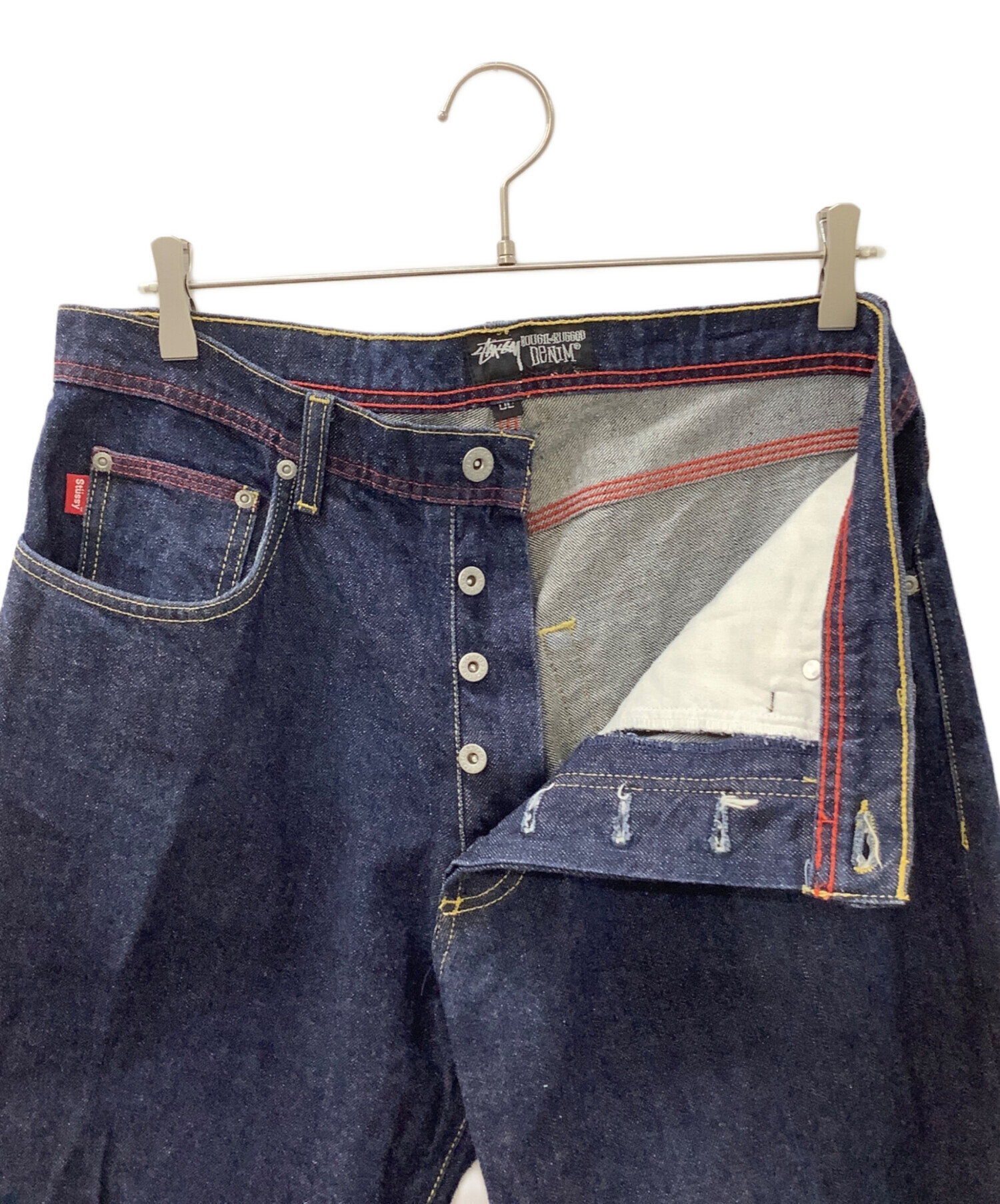 中古・古着通販】stussy (ステューシー) ROUGH AD RUGGED DENIM