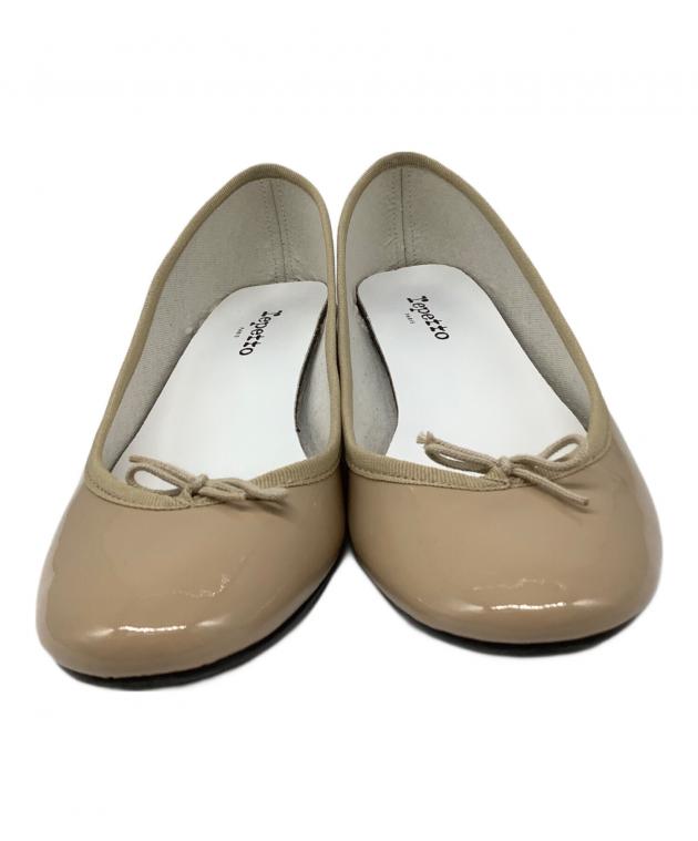 repetto ブリジットエナメル　ベージュ　40 中古・古着通販】repetto (レペット) エナメルパンプス ベージュ