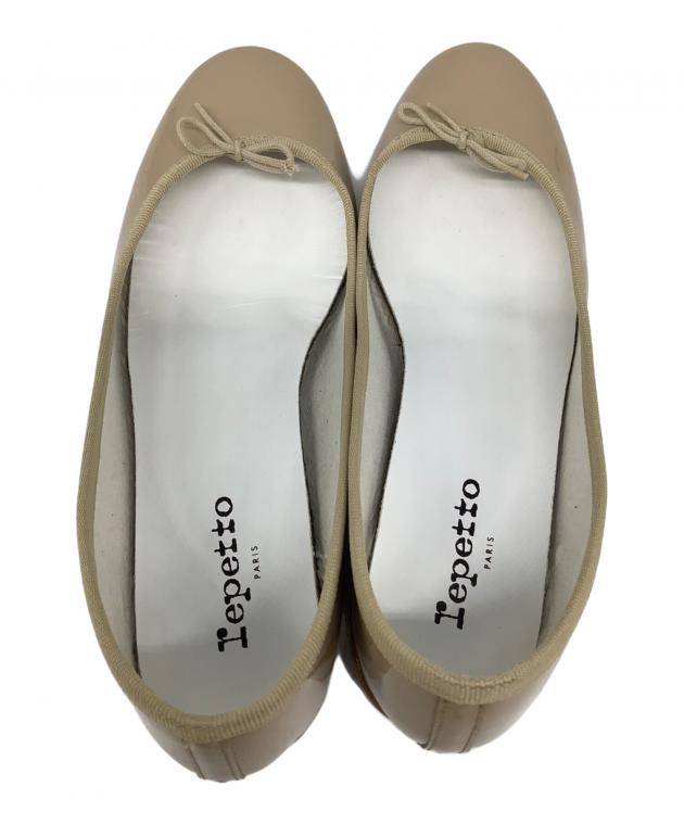 中古・古着通販】repetto (レペット) エナメルパンプス ベージュ