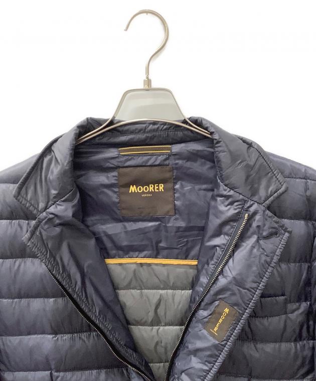 中古・古着通販】MOORER (ムーレー) ダウンジャケット ネイビー サイズ