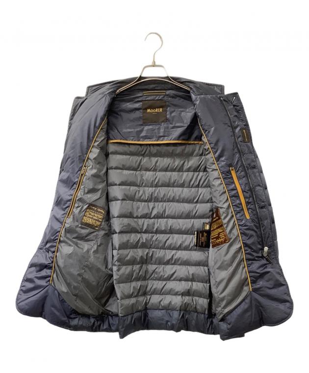 中古・古着通販】MOORER (ムーレー) ダウンジャケット ネイビー サイズ