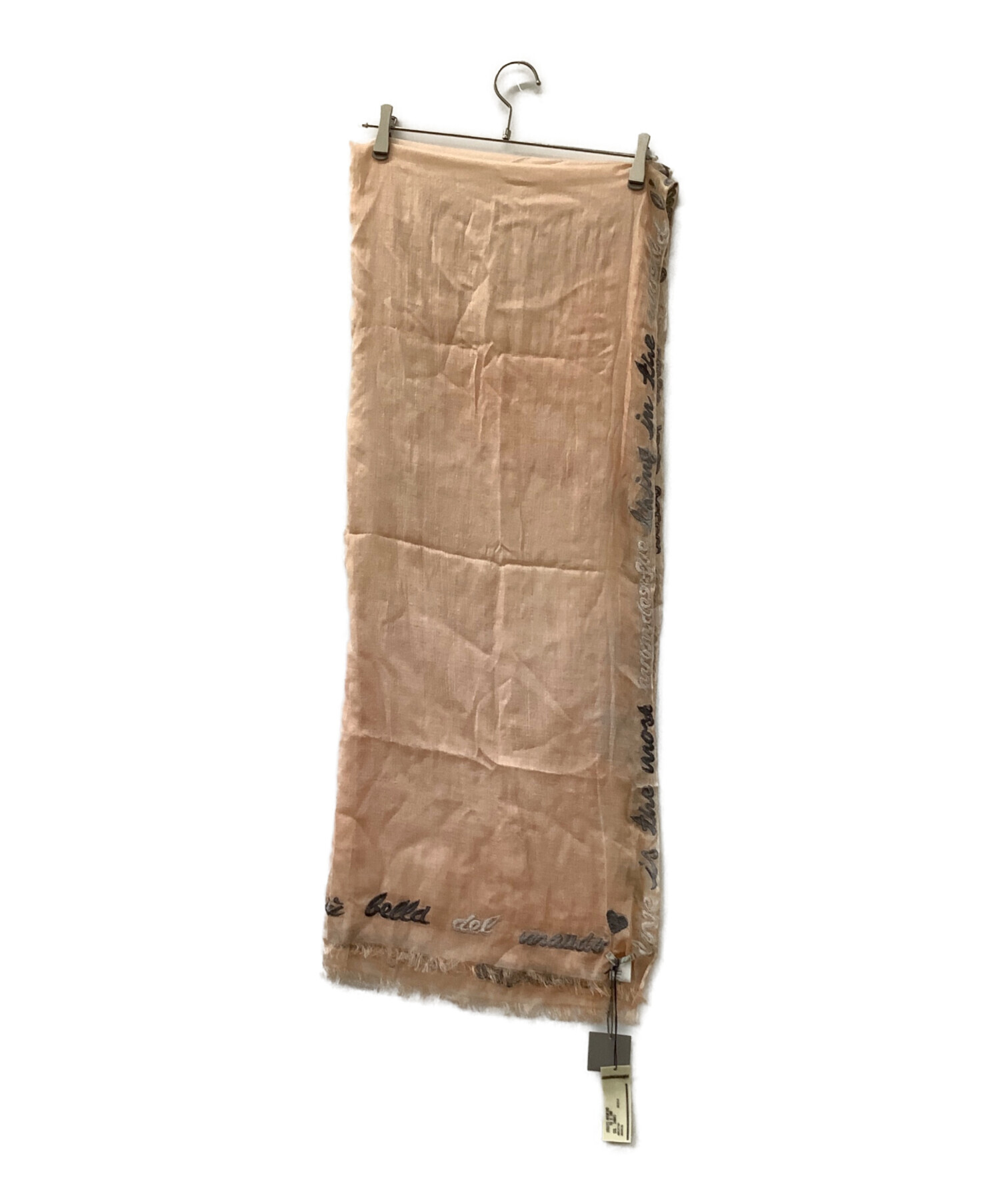 中古・古着通販】FALIERO SARTI (ファリエロサルティ) ストール ピンク 