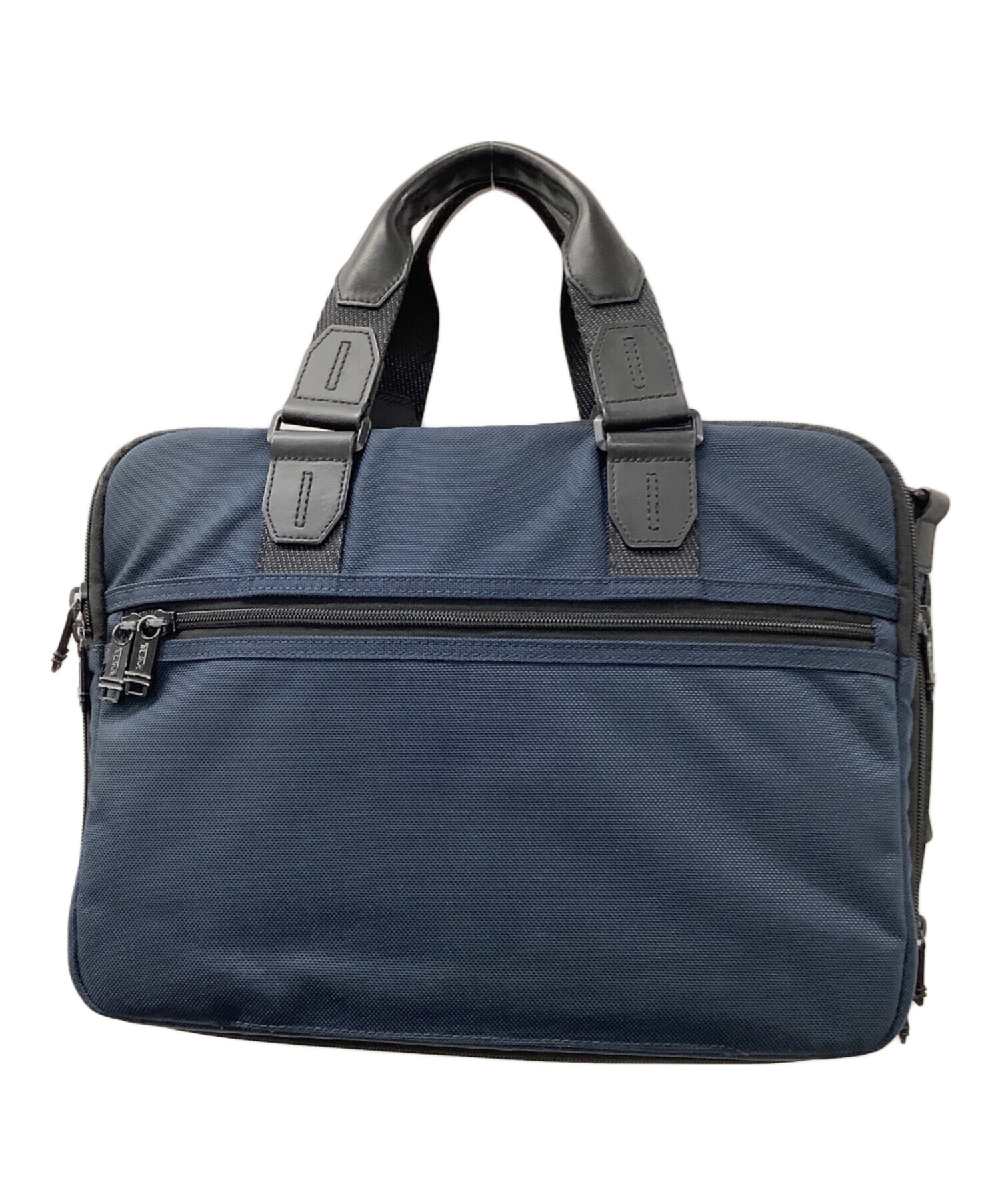 美品】TUMI 2way ビジネスバッグ26301NVYO ネイビー 美品】TUMI 2way