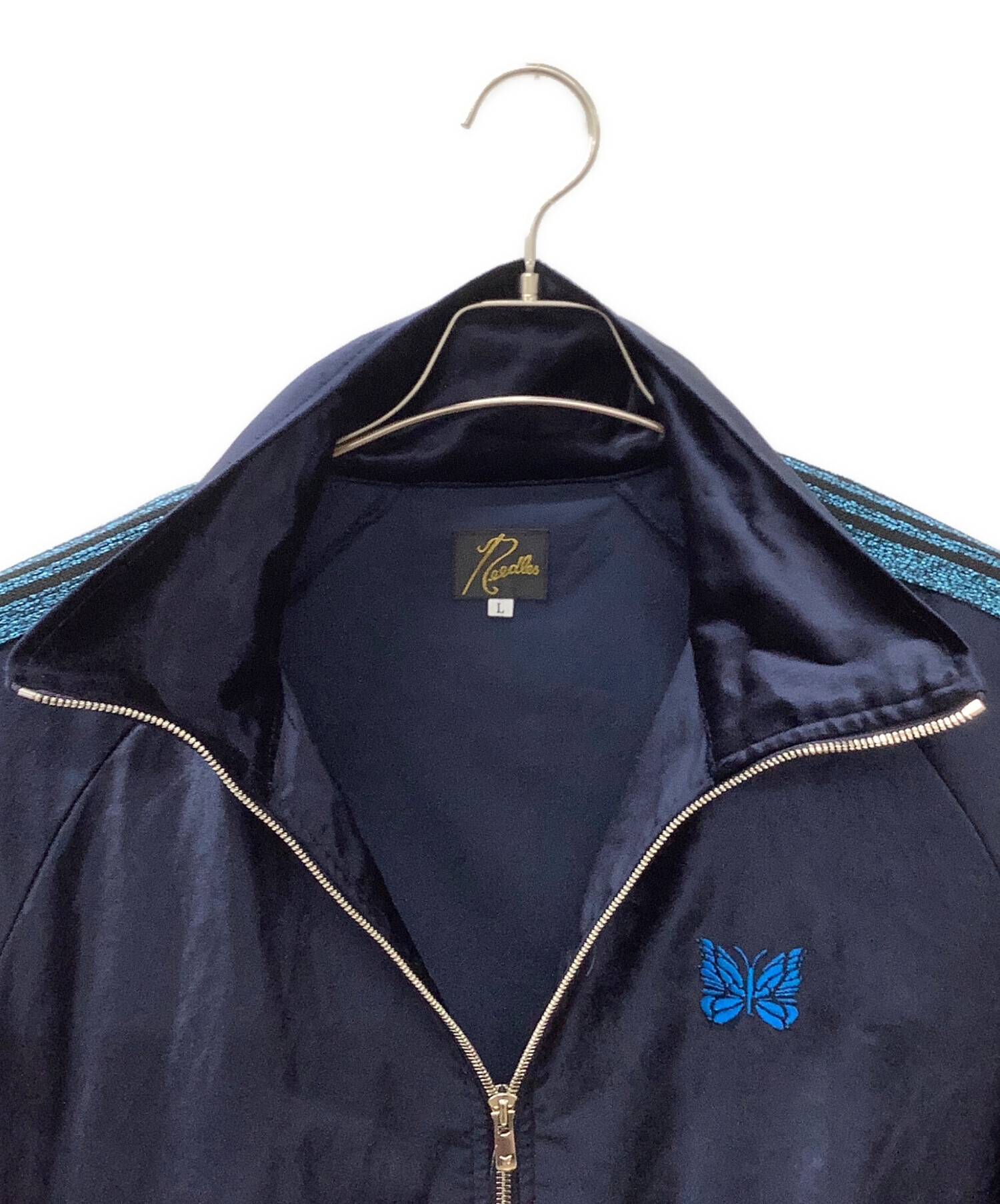 中古・古着通販】Needles (ニードルズ) TRACK JACKET 26ss ロゴ 刺繍