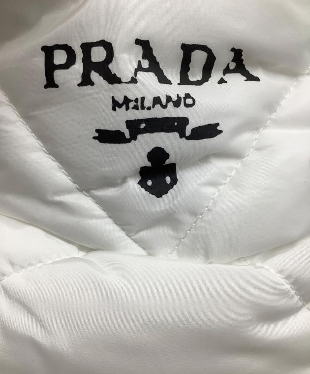 中古・古着通販】PRADA (プラダ) バケットハット ホワイト サイズ:XL
