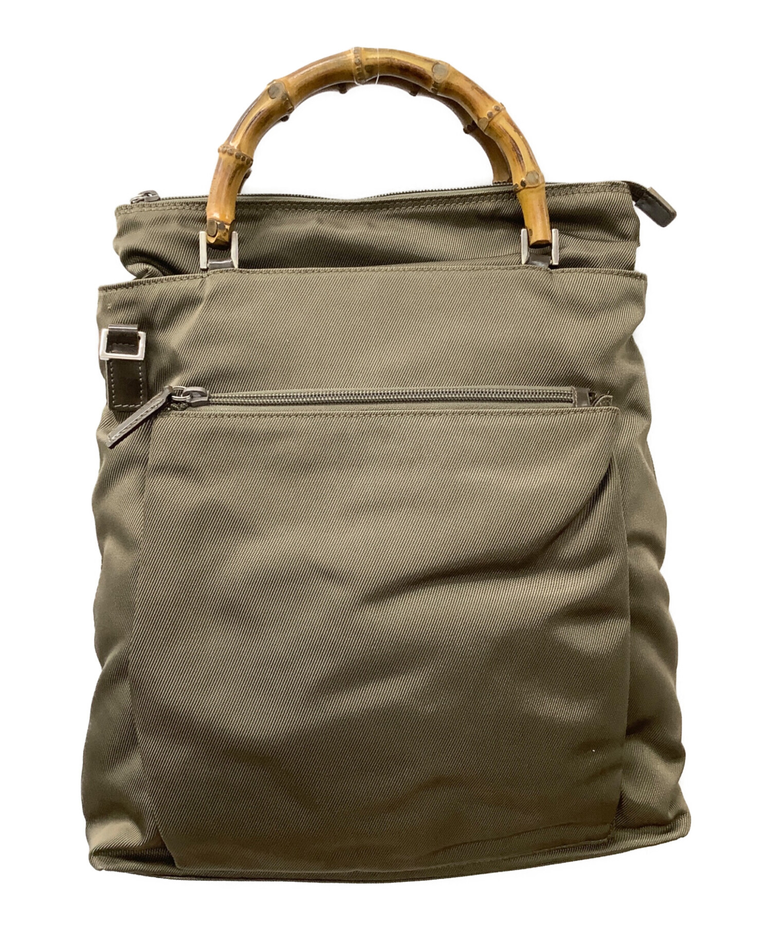 中古・古着通販】GUCCI (グッチ) バンブー カーキ｜ブランド・古着通販 