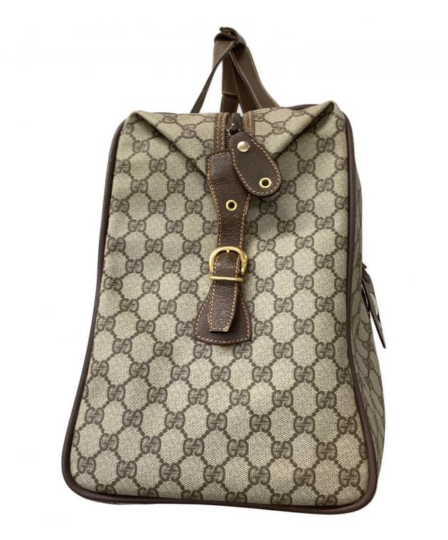 中古・古着通販】GUCCI (グッチ) GG ボストンバッグ ベージュ
