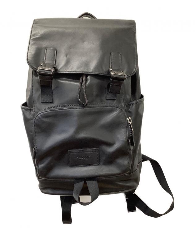 中古・古着通販】COACH (コーチ) トラック バックパック ブラック 
