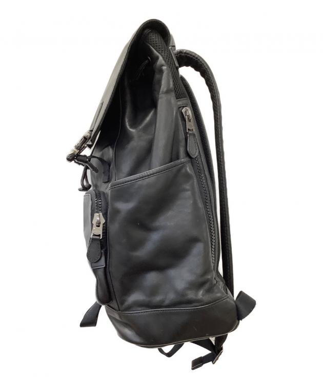 中古・古着通販】COACH (コーチ) トラック バックパック ブラック