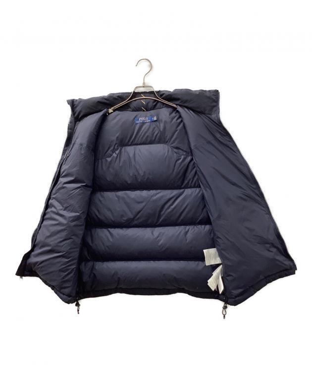 未使用品　POLO ネイビー キルティングベスト　サイズM 中古・古着通販】POLO RALPH LAUREN (ポロ・ラルフローレン) ダウン