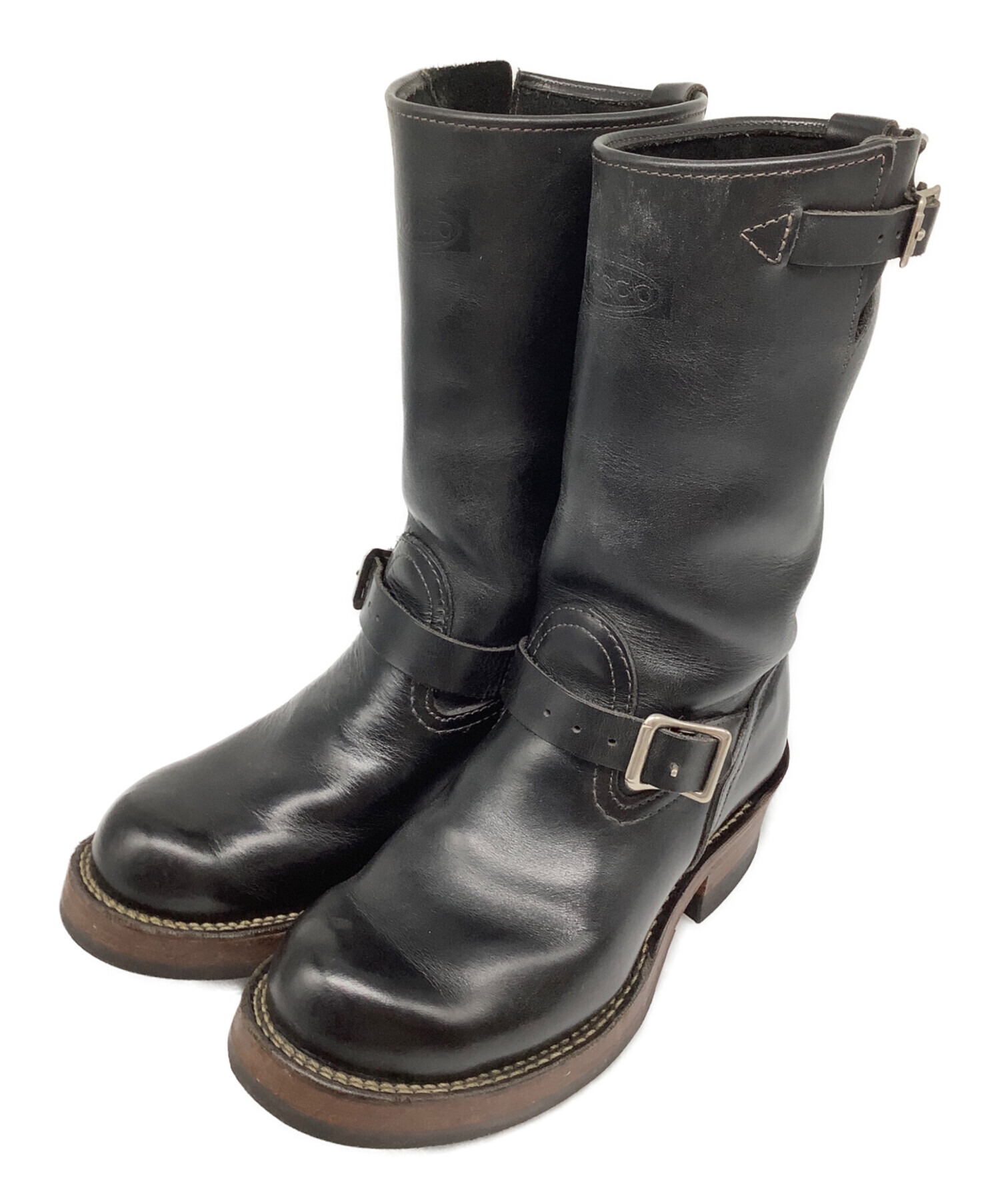中古・古着通販】WESCO (ウェスコ) エンジニアブーツ ブラック サイズ 