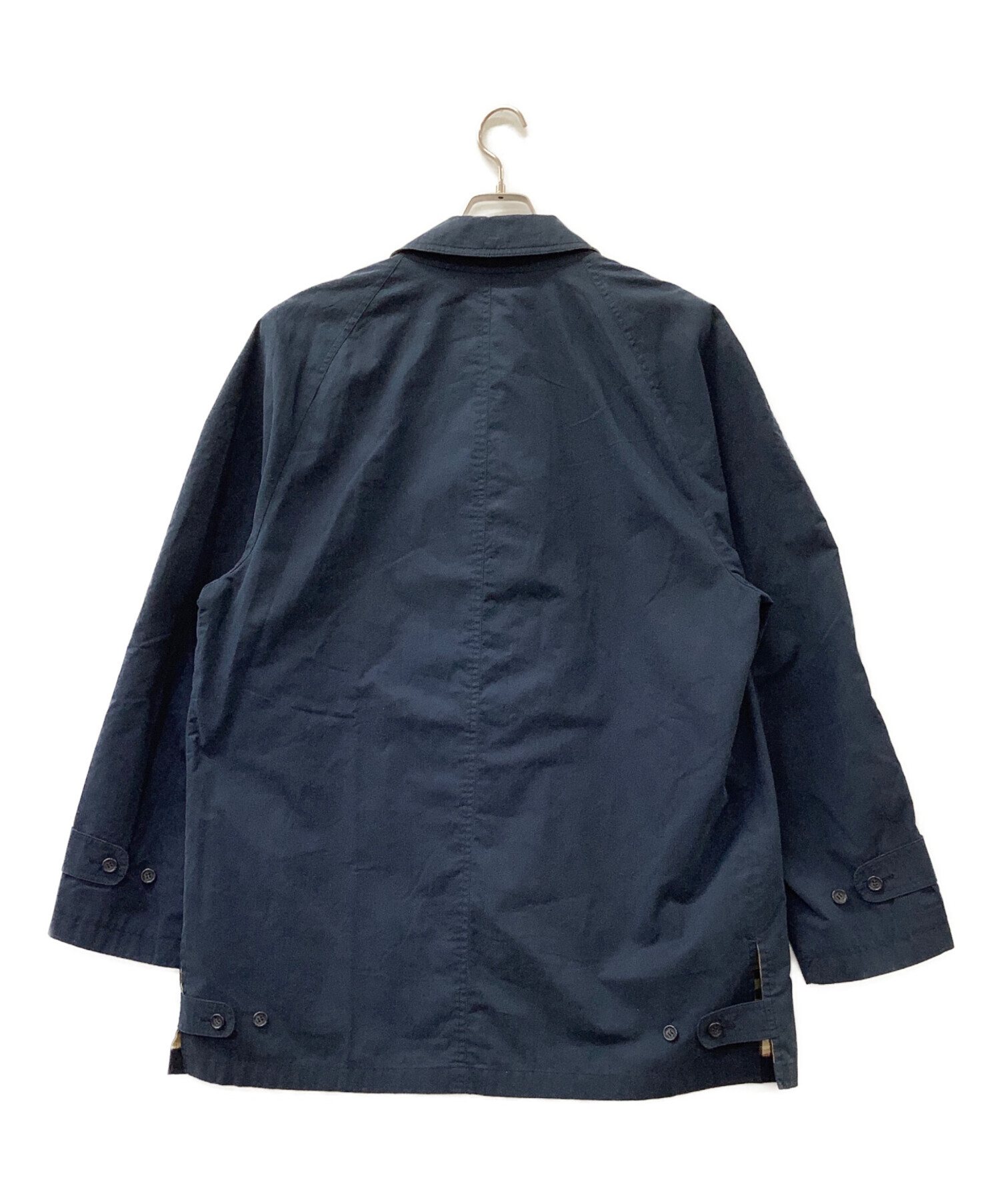 中古・古着通販】Burberry's (バーバリーズ) ハーフコート ネイビー