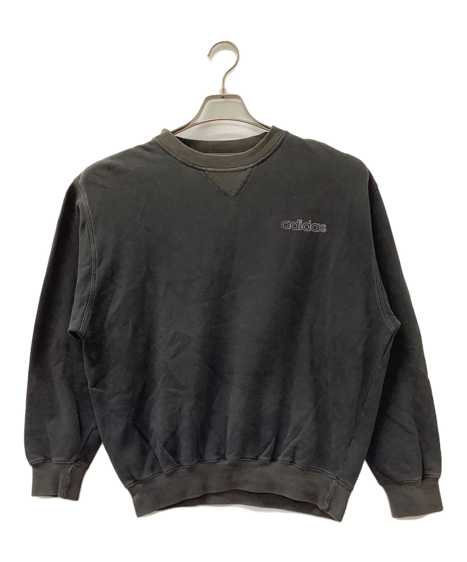 中古・古着通販】adidas (アディダス) スウェット ブラック サイズ:M